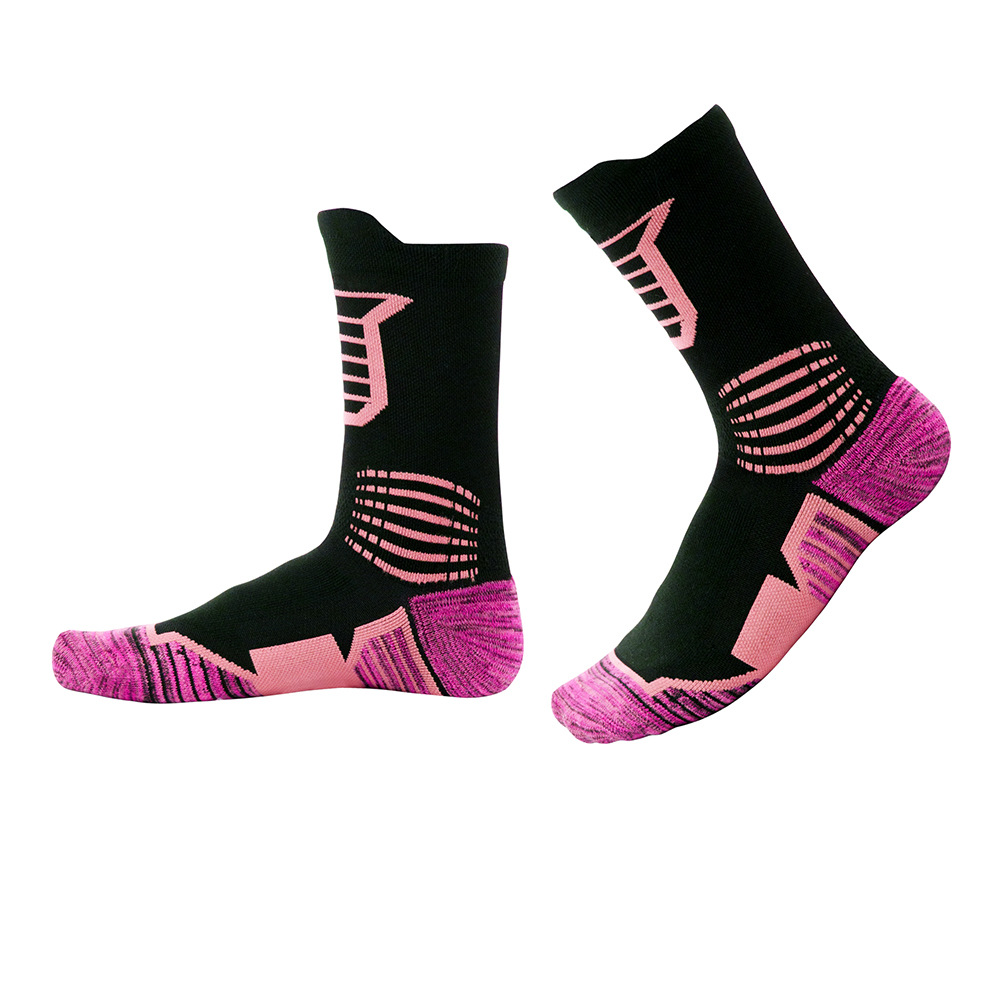 15-20 mmHg Elite Basketball Socks Thick Towel Bottom Sweat Socks Terry Sports Socks Men Women Pressure  Compression Socks